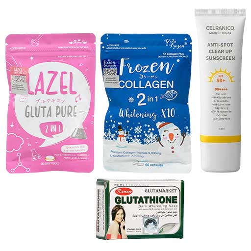 پک تخفیفی سفیدی و ضد آفتاب زیر 25 سال(لزل+صابون) پک تخفیفی سفیدی و ضد آفتاب زیر 25 سال(لزل+صابون)
