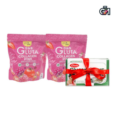 پک تخفیفی روشن کننده جوانساز دو عدد آبمیوه گلوتاتیون + صابون هدیه