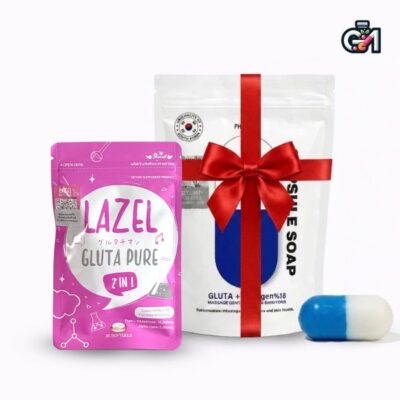 لزل سفید کننده پوست+صابون کپسولی هدیه