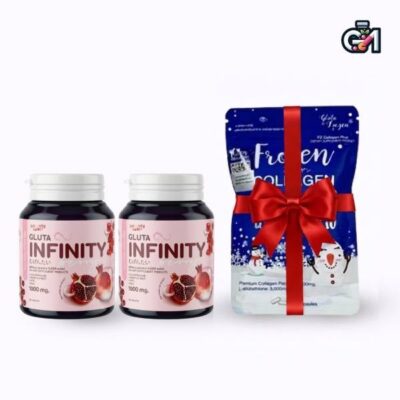 پک تخفیفی 2 عدد اینفینیتی سفیدی پوست+منجمد ضدجوش هدیه