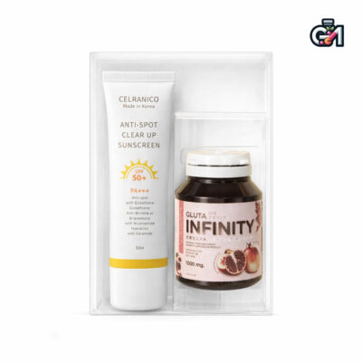 پک تخفیفی سفیدی 25سال به بالا(اینفینیتی+ضدآفتاب)