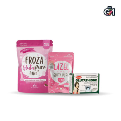 پک تخفیفی سفیدی قوی تا 25سال (لزل+فروزا+صابون)
